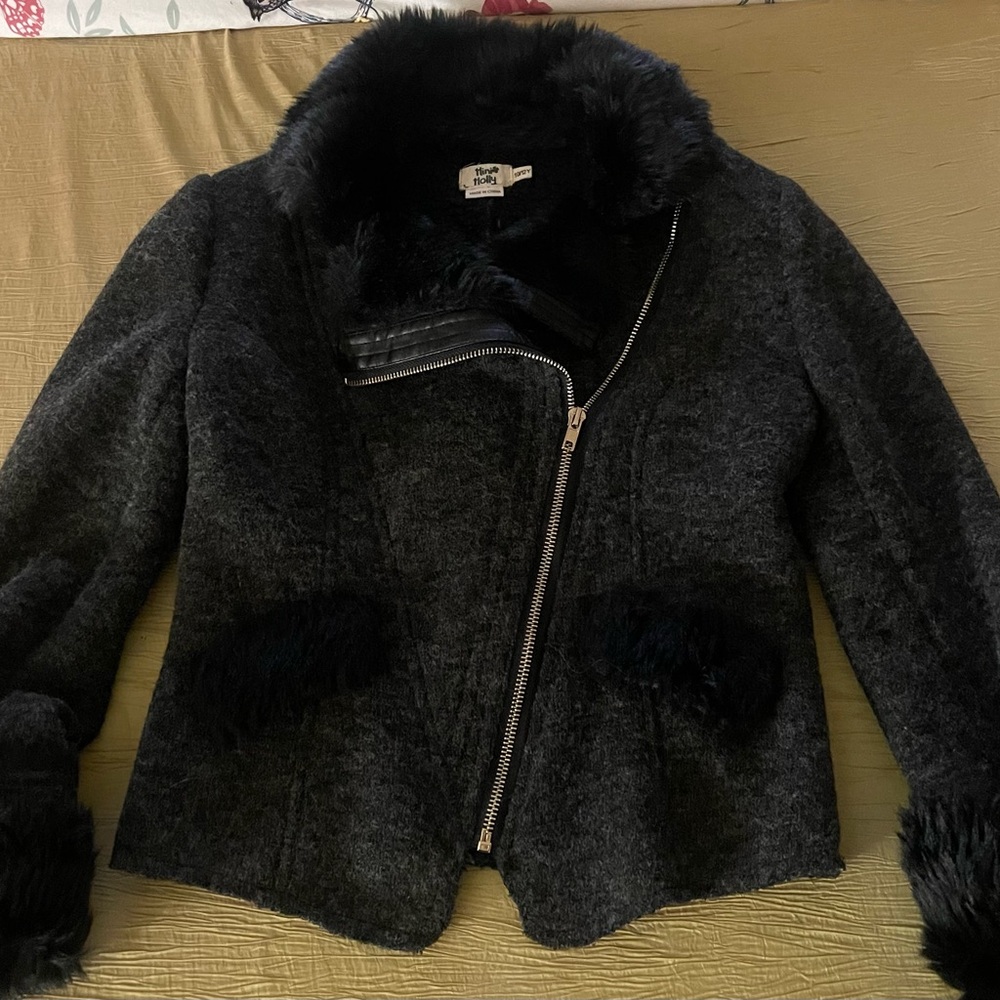 Mini holly stylish sweater jacket soft and comfy